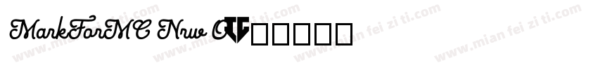 MarkForMC Nrw O字体转换